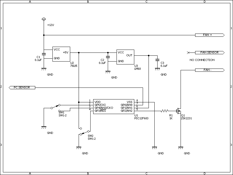PWM Fan control circuit
